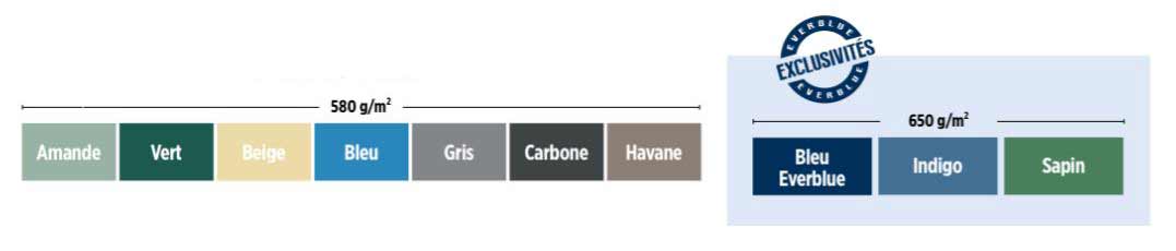 LE CHOIX DES COLORIS : PSB TRADITION